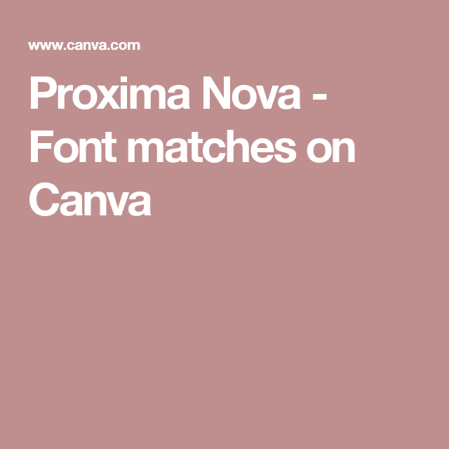 Proxima nova font family download free